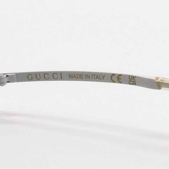 NEW GUCCI GG1561S 003 SHIELD IVORY GREEN UNISEX SUNGLASSES GUCCI main image 6